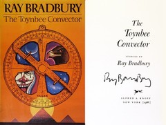 Ray Bradbury Signed The Toynbee Convector First Edition