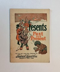 1910’s Presents Past and Present, FREDERICK LOESER Christmas Booklet, Illust. VG