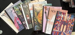 9 New Yorker Magazines June 30 – Sept 29, 2025 Like New