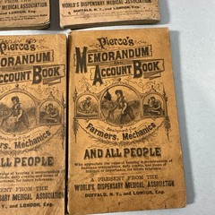 Large Lot Old Diaries Account Books Willin Family of Kentucky 1880s – 1910’s