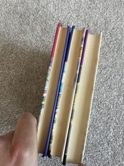 Harry Potter 1-3 Hardback Book Editions J K Rowling Bloomsbury with Dust Covers