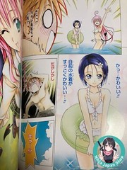 To LOVE-Ru Toraburu Illustration Art Book Rabukara! Love Color Japanese USED