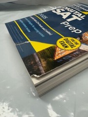 Princeton Review SAT Digital Prep 2025-4Practice Tests (2 in book/2 online)*Used
