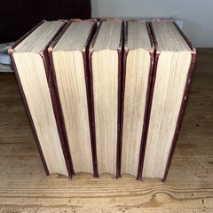 Lloyd’s Natural History 1896/97 BUTTERFLIES & MOTHS WF Kirby 5 Volumes