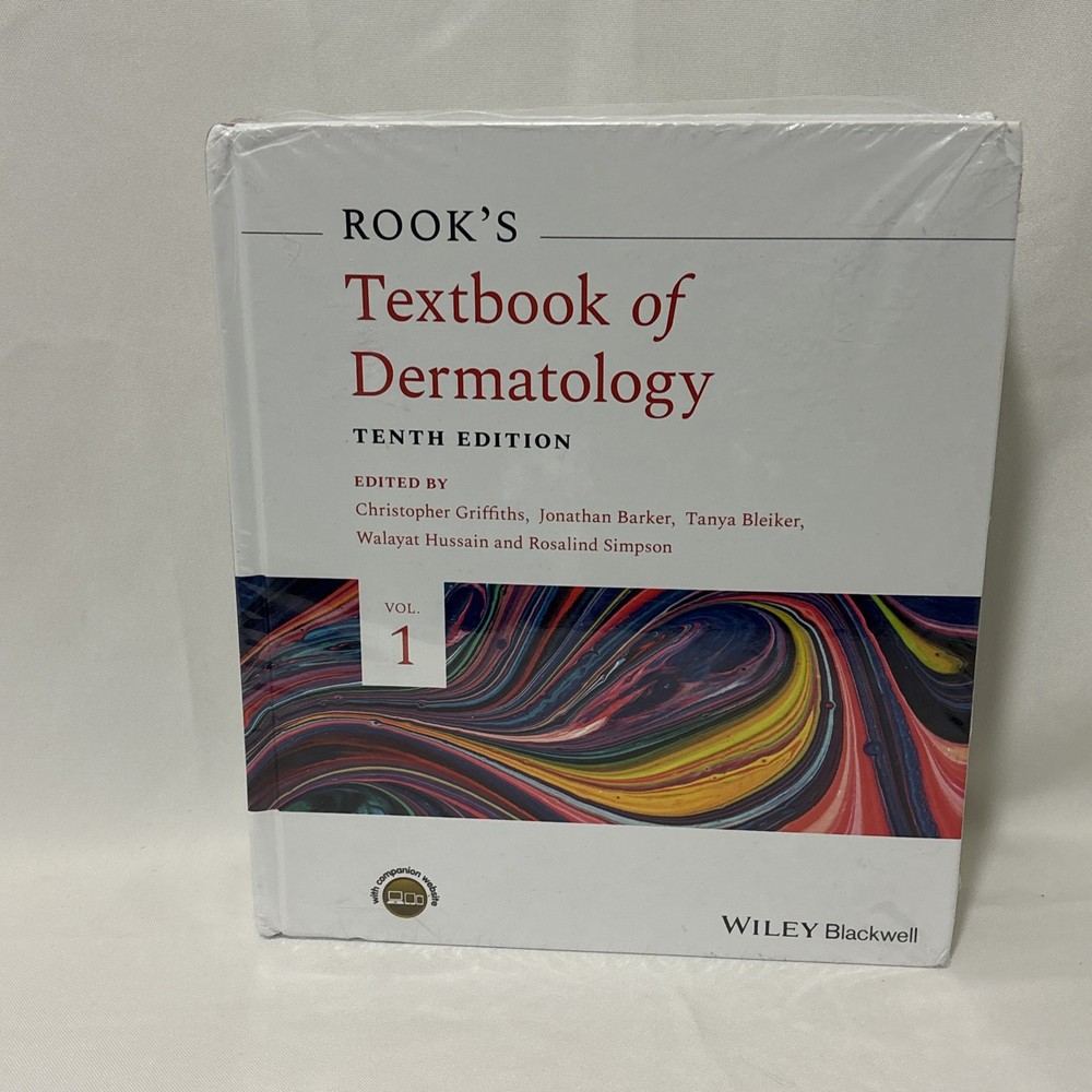 Rook’s Textbook Of Dermatology (10th Edition, Volume 1) – Griffiths – Hardcover