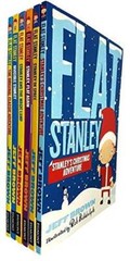 Flat Stanley 6 Book Collection: Flat Stanley Stanley, Flat Again Stanle – GOOD