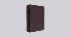 ESV Study Bible, Large Print (Bonded Leather, Burgundy): Holy Bible, English Sta
