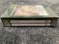 Great Courses: GREEK TRAGEDY Literature (DVD & Guidebook Set) Parts 1 & 2 NEW
