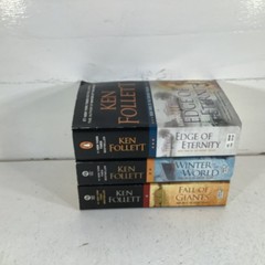 Ken Follett Century Trilogy Complete Series 1-3 PB Like New