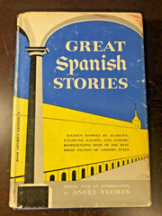 Vintage / Great Spanish Stories / Angel Flores,ed. / Modern Library #129 HC/DJ