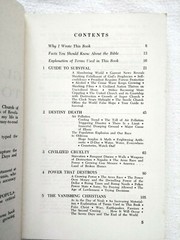 How the World Will End GUIDE to SURVIVAL Salem Kirban 1969 Fundamentals of Faith