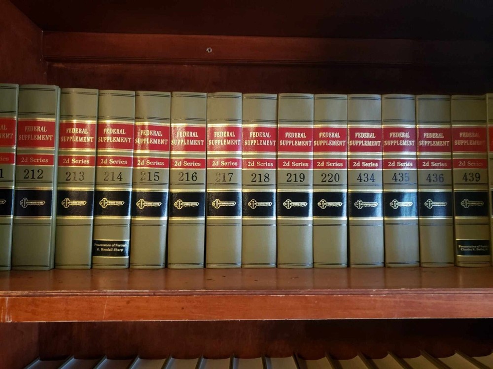 West’s Federal Supplement Law Books – Lot of 10 – multiple lots Free Shipping