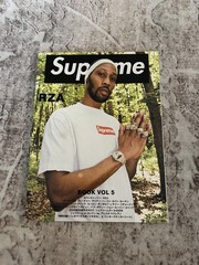 Supreme Book Vol 5 RZA 2009 Stickers Included Printed Japan No Towel