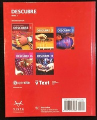 DESCUBRE 1: Lengua y Cultura del Mundo Hispanico (2014, Vista Higher Learning)