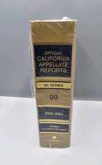 Official California Appellate Reports 5th Series 99 2023-24 LexisNexis