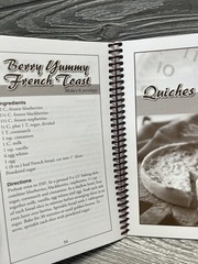 Breakfast Anytime Cookbook Recipes 2008 Softcover Spiral 123 Pages Cooking