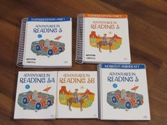 BJU Press Grade 3 ADVENTURES IN READING 3 Set Teacher’s Guides & Textbooks NO CD