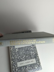 Lot 2 Psychoanalysis Dream Books Altman Dream in Psychoanalysis Grinstein Freud