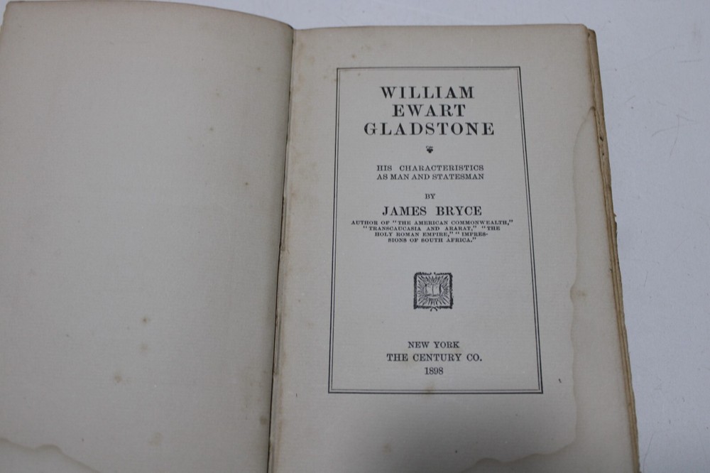 William Ewart Gladstone,: His characteristics as man and statesman︱1898