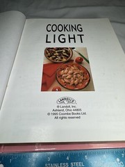 1995 COOKING LIGHT 8 COOKBOOKS IN ONE 584 PAGES 11 IN BY 9 IN