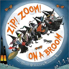 Zip! Zoom! On a Broom – paperback Teri Sloat|Rosalinde Bonnet