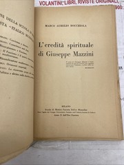 MISTICA FASCISTA – MARCO AURELIO BOCCHIOLA – L’EREDITA’ SPIRITUALE DI GIUSEPPE M