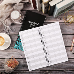 3 Column Appointment Book – Daily and Hourly Schedule Book with 200 Pages