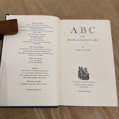 ABC for Book Collectors by John Carter Vintage 1967 Fourth Edition HC DJ Book