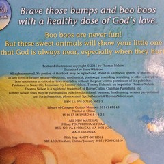 God Bless My Boo Boo Board Book Christian Children’s Book Hannah Hall