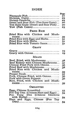 1919 Chinese Japanese Vintage Cook Book 123 Pages