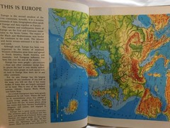 Europe and the U.S.S.R The Golden Book Picture Atlas of the World 1960 Book