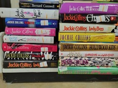 Lot of 10 Hardcover Books by Jackie Collins – Random Mix