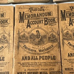 Large Lot Old Diaries Account Books Willin Family of Kentucky 1880s – 1910’s