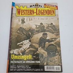 BASTEI Western-Legenden 7 Western Pulp Fiction German Booklets Books Band 24++