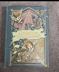 Antique German Forget Me Not Book Miniature 1800s
