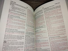Pocket Size NKJV Bible New King James 1990 Thomas Nelson Compact Text Bonded Lth