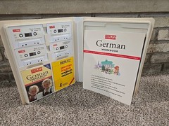 Vtg 1993 Berlitz Basic German Language Complete Program 5 Books 4 Cassette Tapes