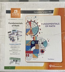 NEW BJU Press 7th grade FUNDAMENTALS OF MATH Complete Subject Kit 3rd ed Box Set