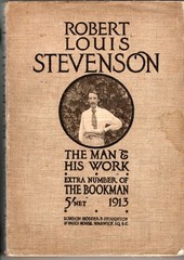 ROBERT LOUIS STEVENSON THE MAN & HIS WORK Extra Number Bookman 1913 vgc