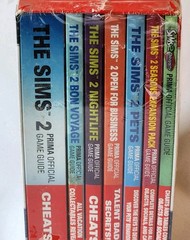 SIMS 2 BY Prima Games Guides plus 7 Complete Strategy Guides New..Rare Set SIMS