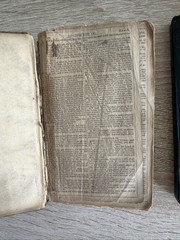 Lot of 7 Antique Vintage Religious Books/Bibles Compact Pocket Size 1800s-1900s