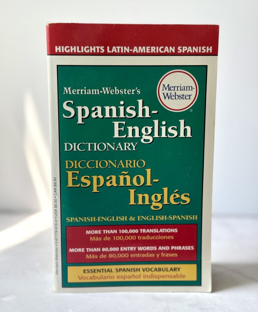 Merriam-Webster’s Spanish-English Dictionary by Merriam-Webster Editors…