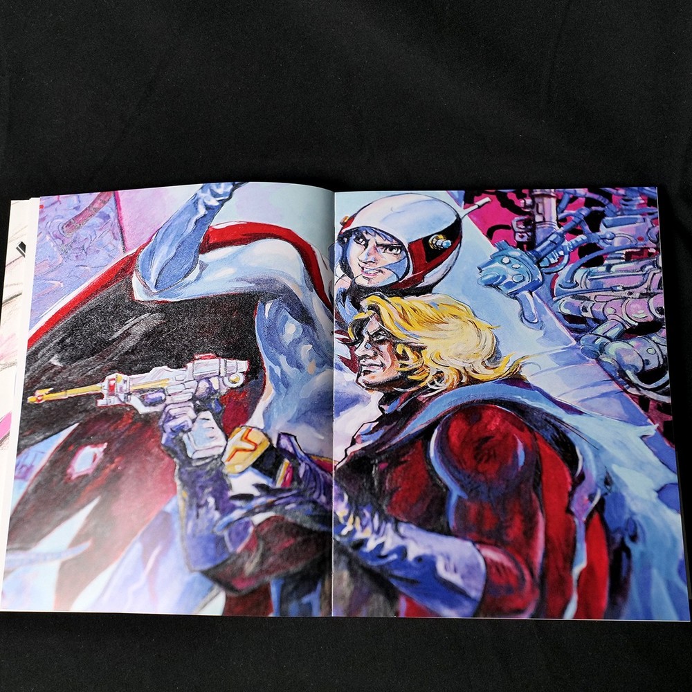 Ippei Kuri Autographed Art Book 2012 Gatchaman Speed Racer Tatsunoko Pro RARE
