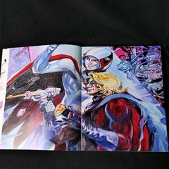 Ippei Kuri Autographed Art Book 2012 Gatchaman Speed Racer Tatsunoko Pro RARE