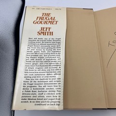 The Frugal Gourmet Vintage Hardback Book By Jeff Smith. INSCRIBED