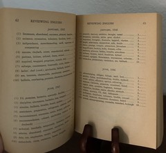 Vintage 1949 Reviewing English Four Years Joseph Bellafiore AMSCO School Book