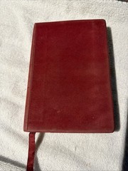 Holy Bible Red Letter Verse Reference Concordance Holman Company Ref Jewel Ed