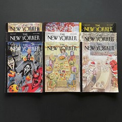 Nine 2018 New Yorker Magazine Issues • No Subscription Labels!