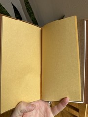 Sunflower Gifts for Women Leather Journal Notebook 7X5 Inches, Refillable Sketch