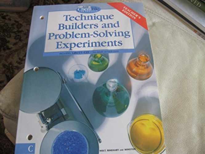 Technique Builders & Problem Solving – Paperback, by Holt Rinehart & – Very Good